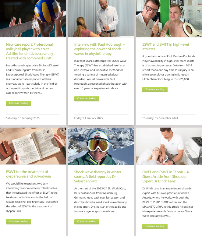 Storz Medical Blogs